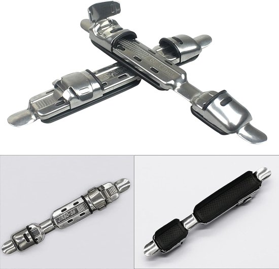 2PCS Fishing Rod Metal Reel Holder - Deck Clip - Stainless Steel Fishing Reel Holder - Fitted Wheel Reel Accessories - Visgerei Accessoires — afbeelding 5