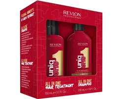 Revlon Uniq One All In One Duo Pack - 150 ml Behandeling & 230 ml Shampoo
