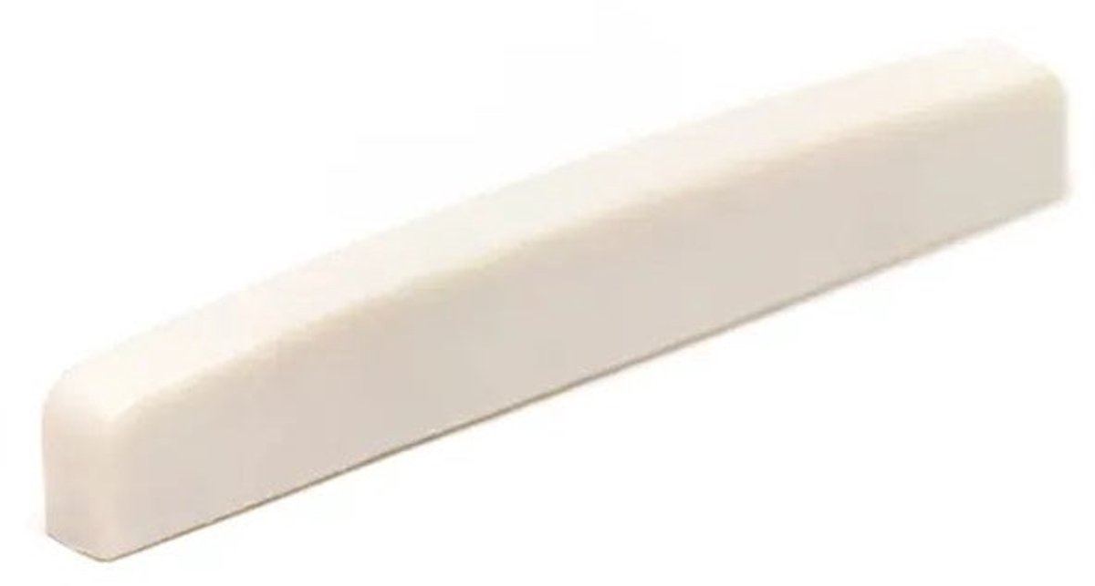 Graph Tech PQL 2200 00 TUSQ XL F-Style Guitar or Bass Nut Vlak, Blanco