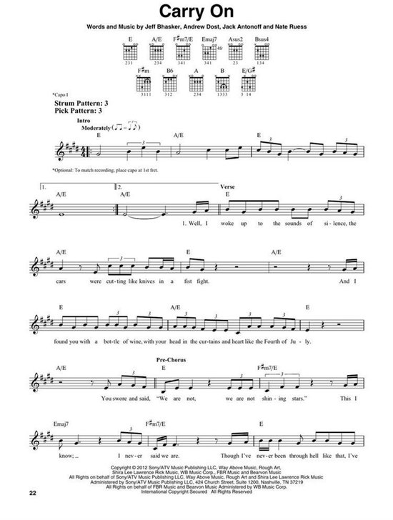 Hal Leonard Best Pop Songs for Easy Guitar recueil de chansons pour guitare