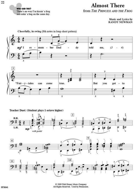 Hal Leonard ShowTime Piano Disney Level 2A