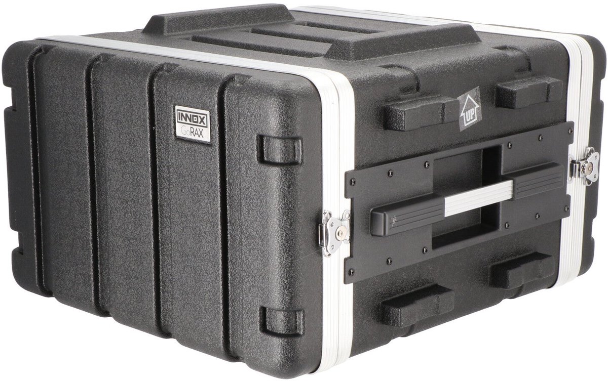 19 inch Flightcase 6U 43cm - Innox GoRAX 6U17 - Multikleur