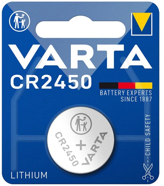 Varta Knoopcel Batterij CR2450 Lithium