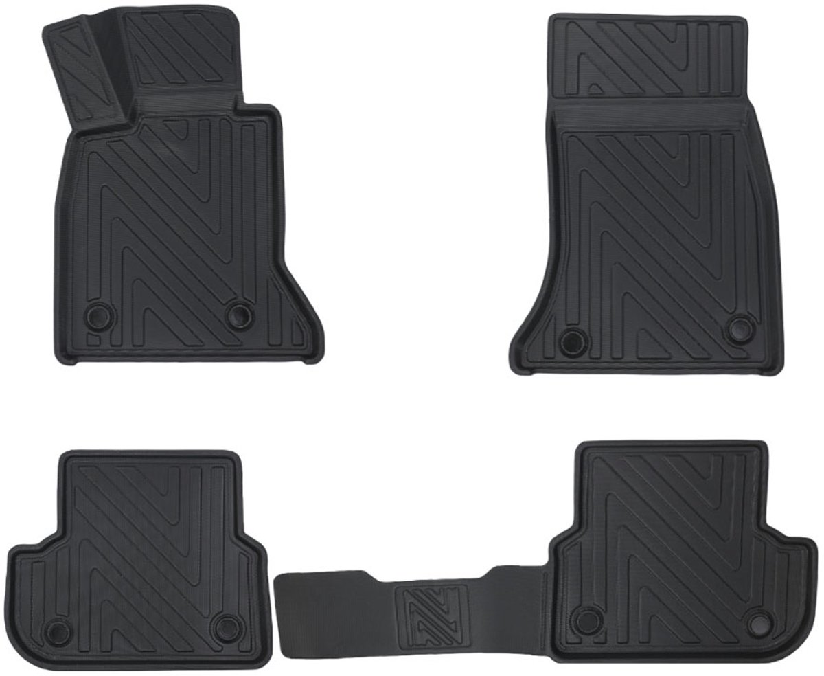 Rubbermatten BMW 5-serie (G30 / G31) 2017-2023 (complete set) - Premium carbonlook