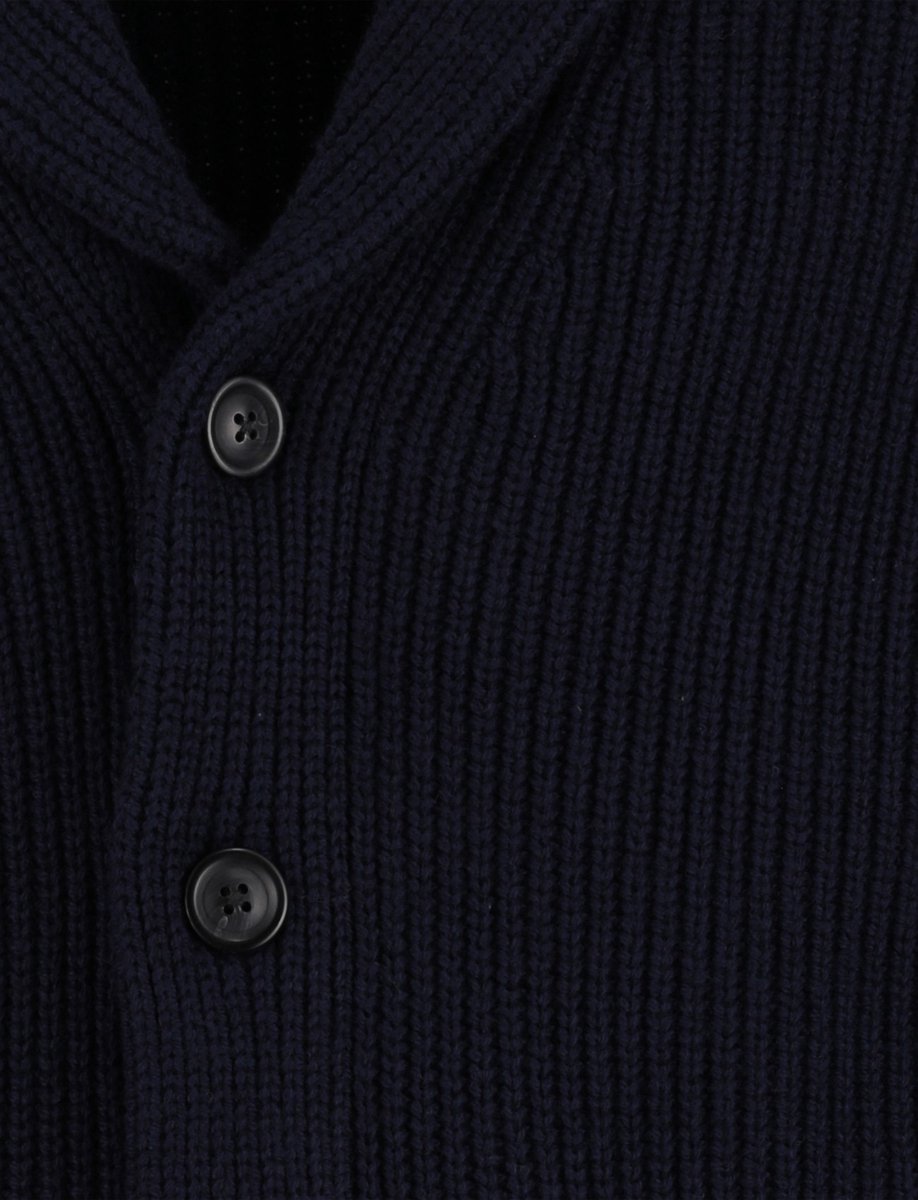 Gant vest donkerblauw