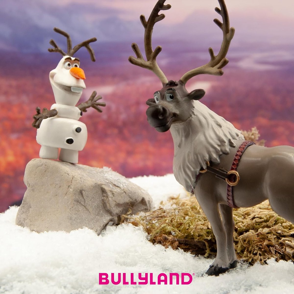 Bullyland 13514 – Speelfiguur en verzamelfiguur Sven uit Disney Frozen 2 – ca. 12 cm – levensecht en detailrijk vormgegeven – ideaal als taartfiguur en klein cadeautje voor kinderen vanaf 3 jaar. — afbeelding 5