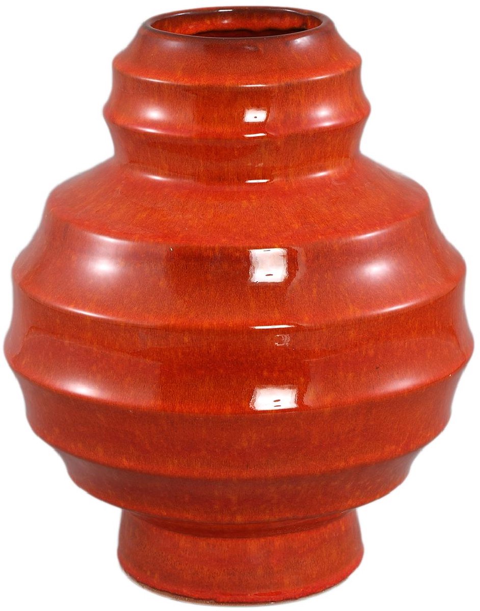 PTMD Vaas Portian - Oranje - 29x29x35.5cm