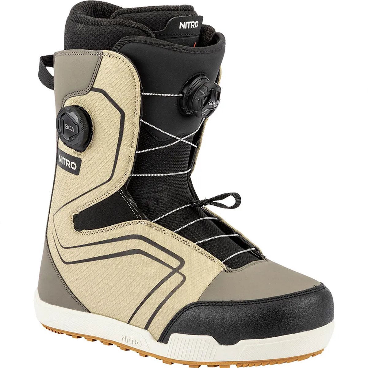 Nitro Sentinel Boa Snowboard Schoenen Bruin 28.0