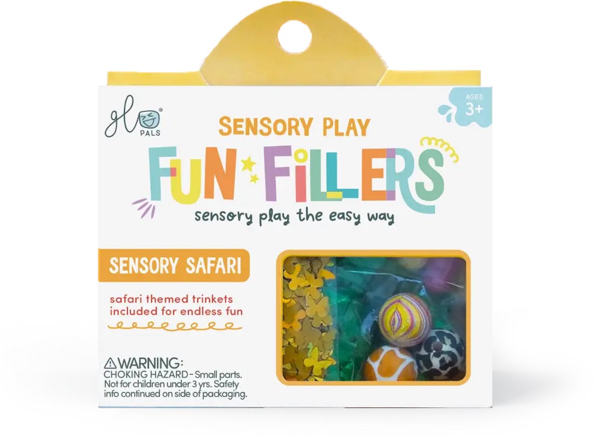 Glo Pals | Funfillers Safari vr Sensory Play Jar