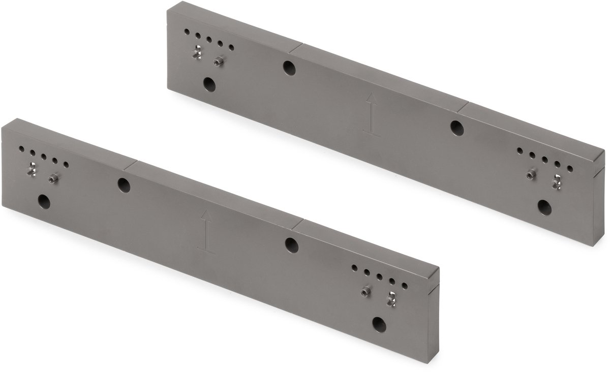 Emuca Set van 2 Zijdelingse afstandhouder voor Quartz frame, Plastic, Titanium
