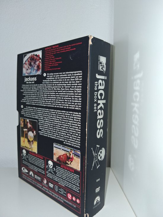 Jackass Collection - DVD set met 4 discs - Inclusief 5 uur