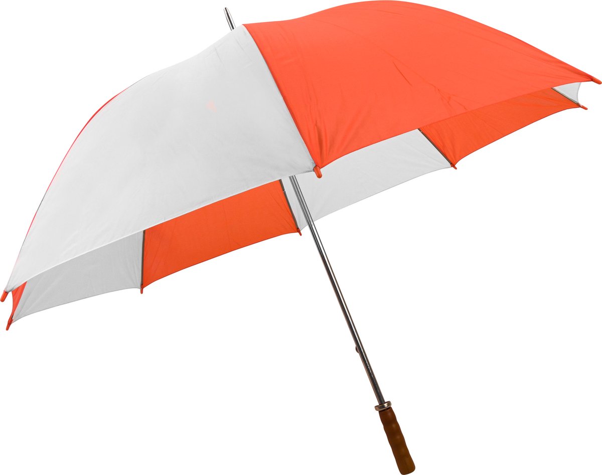 Impliva Paraplu Oranje-wit Oranje - UNI