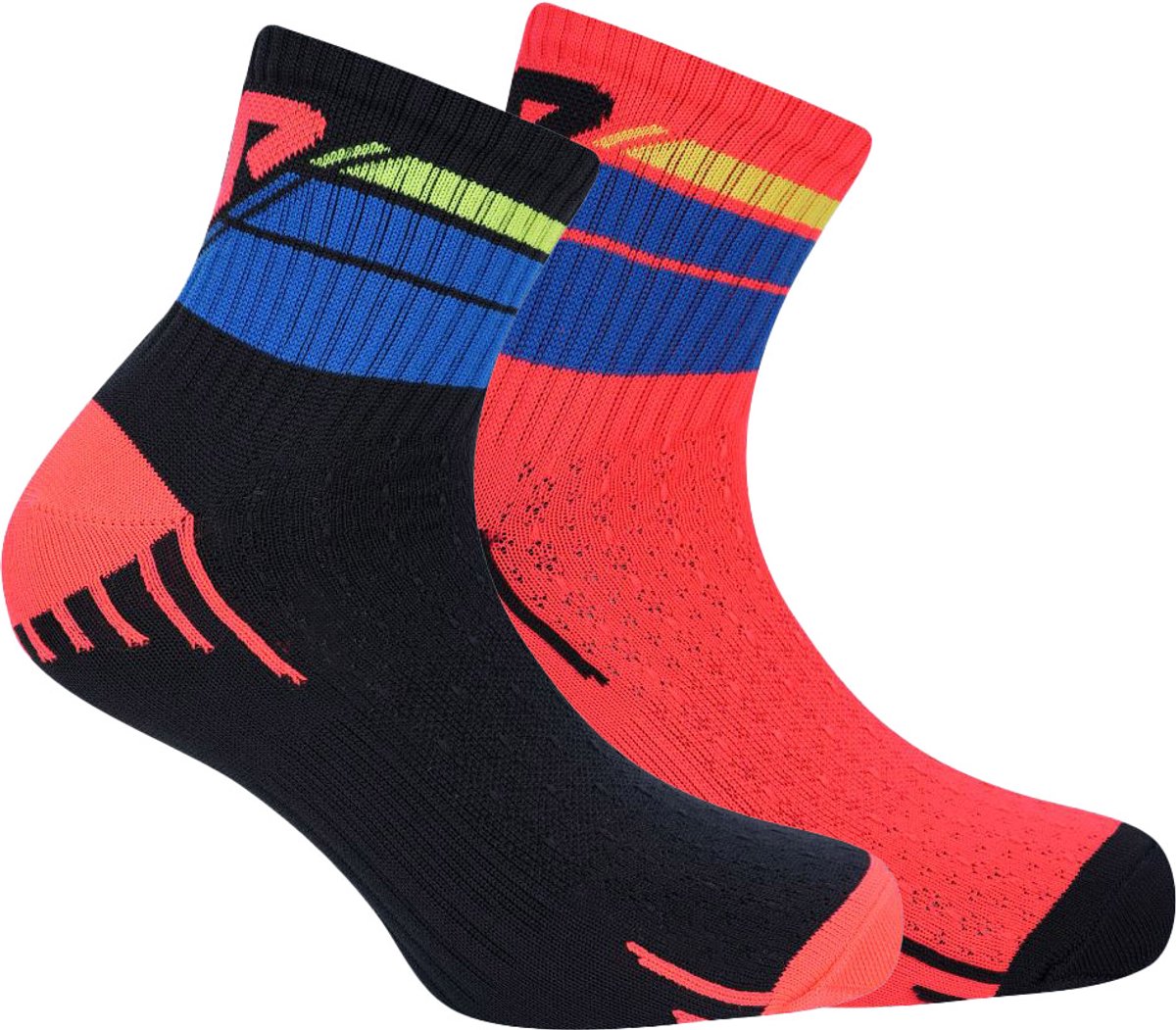 Fila Quarter Fietssokken 2-pack 35-38 35/38 Multicolor