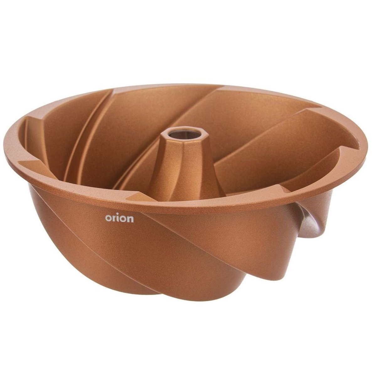 Orion Marissa - Niet-klevende Bakvorm met Schoorsteen - 24cm - Koperkleurig - Aluminium