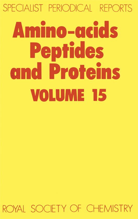 Specialist Periodical Reports - Amino Acids, Peptides and Pr ... - cover