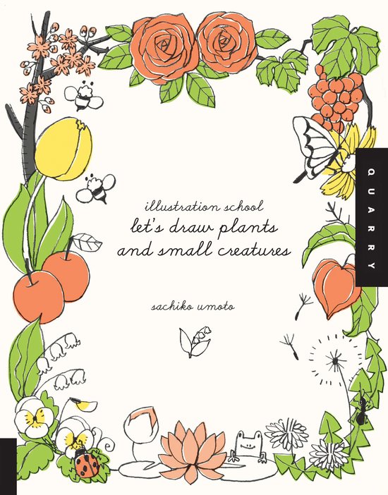 Illustration School Lets Draw Plants - cover