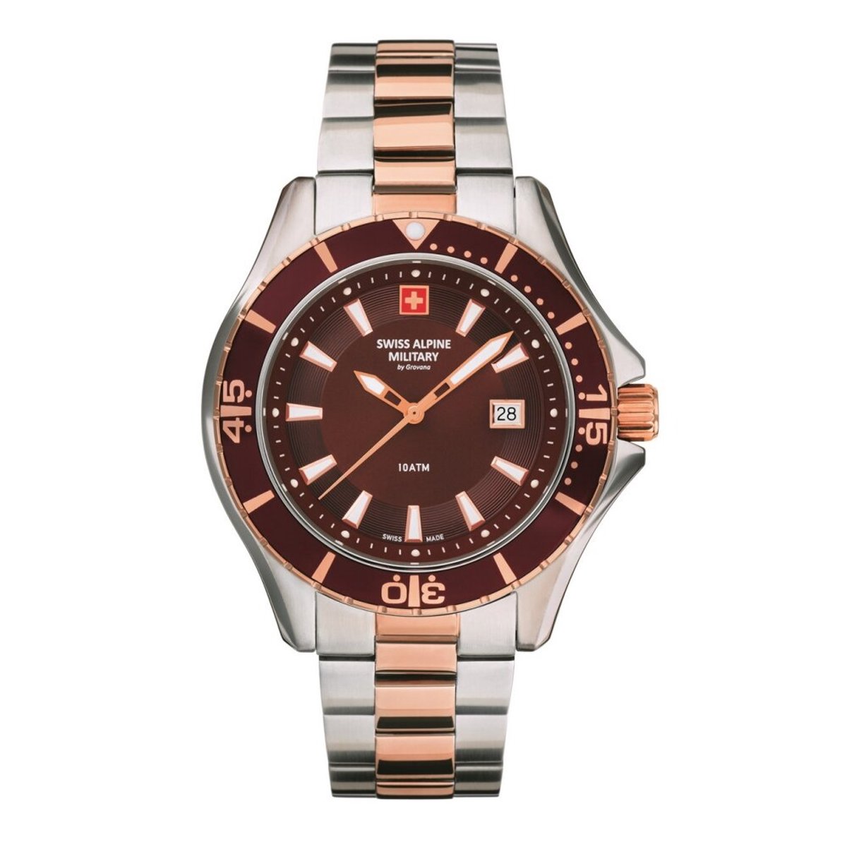 Swiss Alpine Military - 7040.1156 - Polshorloge - Heren - Kwarts - Nautilus