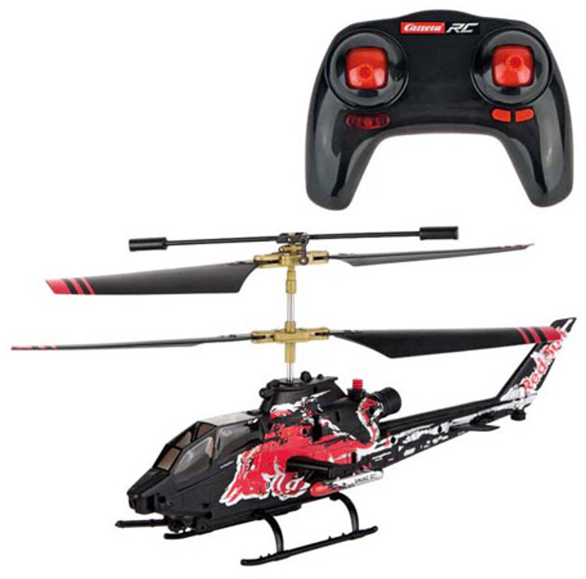 Carrera RC voertuig - RC Red Bull Cobra TAH-1F - Helikopter 2,4GHz RC Model Kant en Klaar - Carrera — cadeau in Spellen & Speelgoed - foto 2