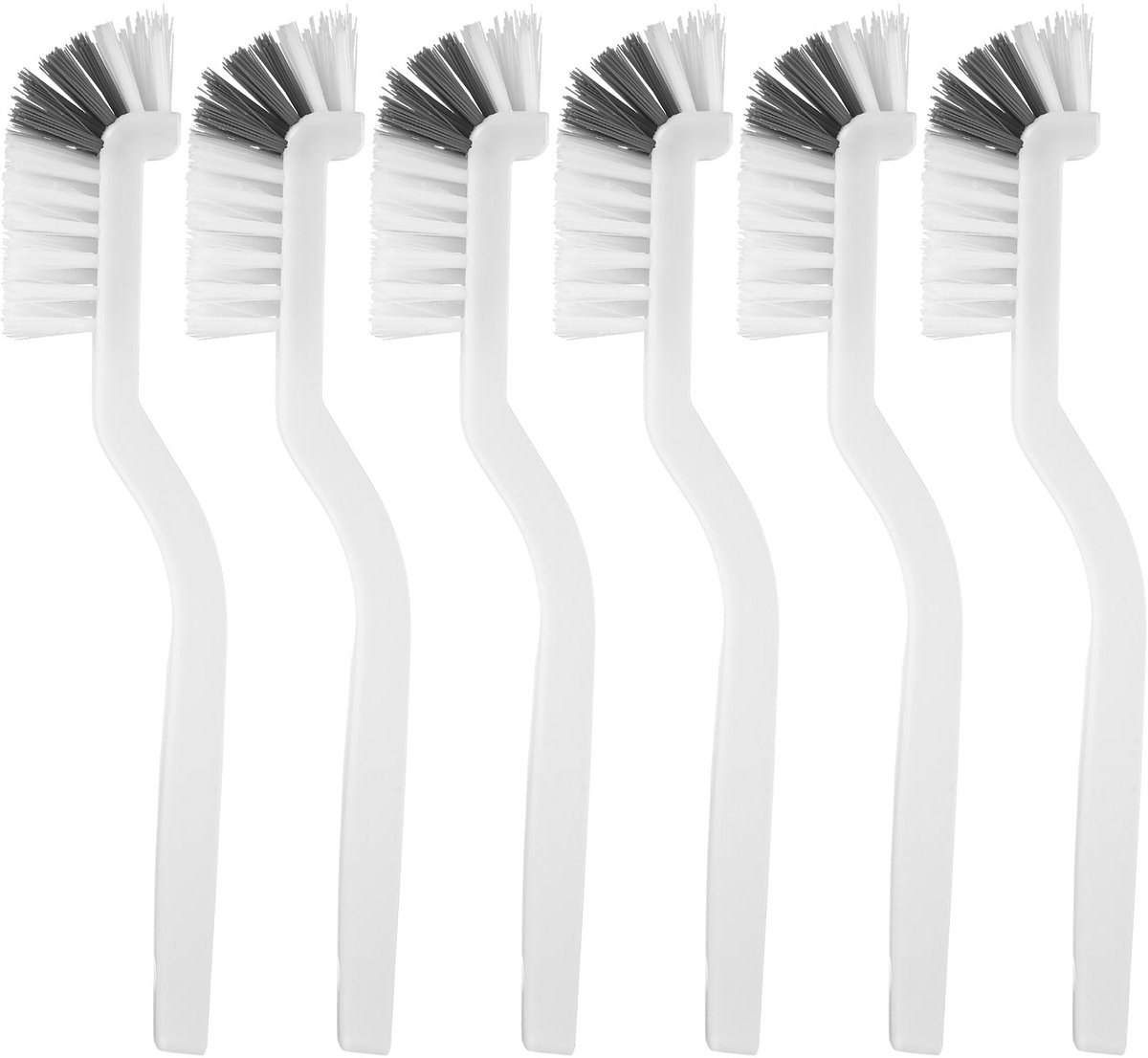 Unyqoos® Set van 6 multifunctionele borstels voor grondige reiniging van keuken en badkamer