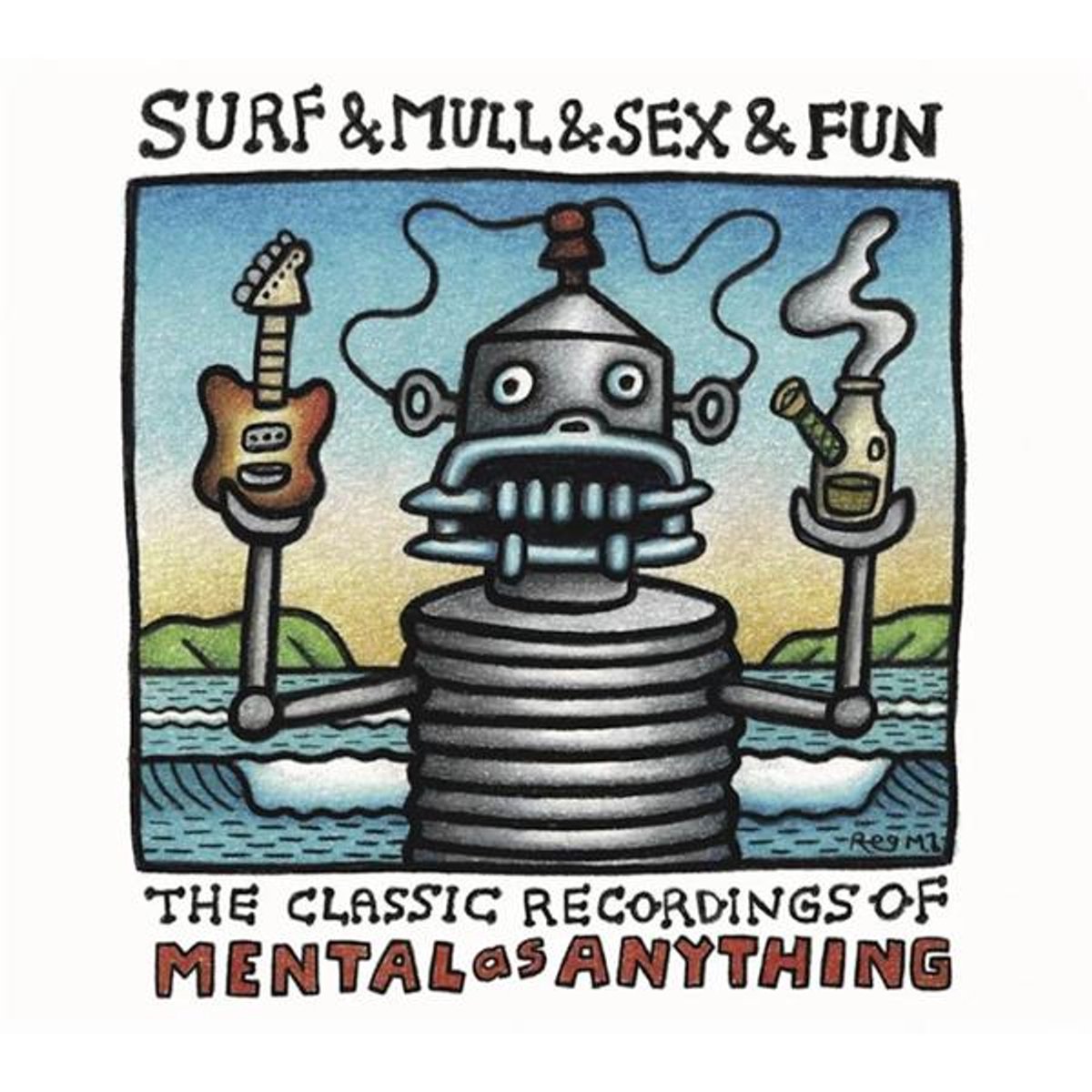 Mental As Anything - Surf & Mull & Sex & Fun: The Classic Recordings Of Mental As Anything (LP)