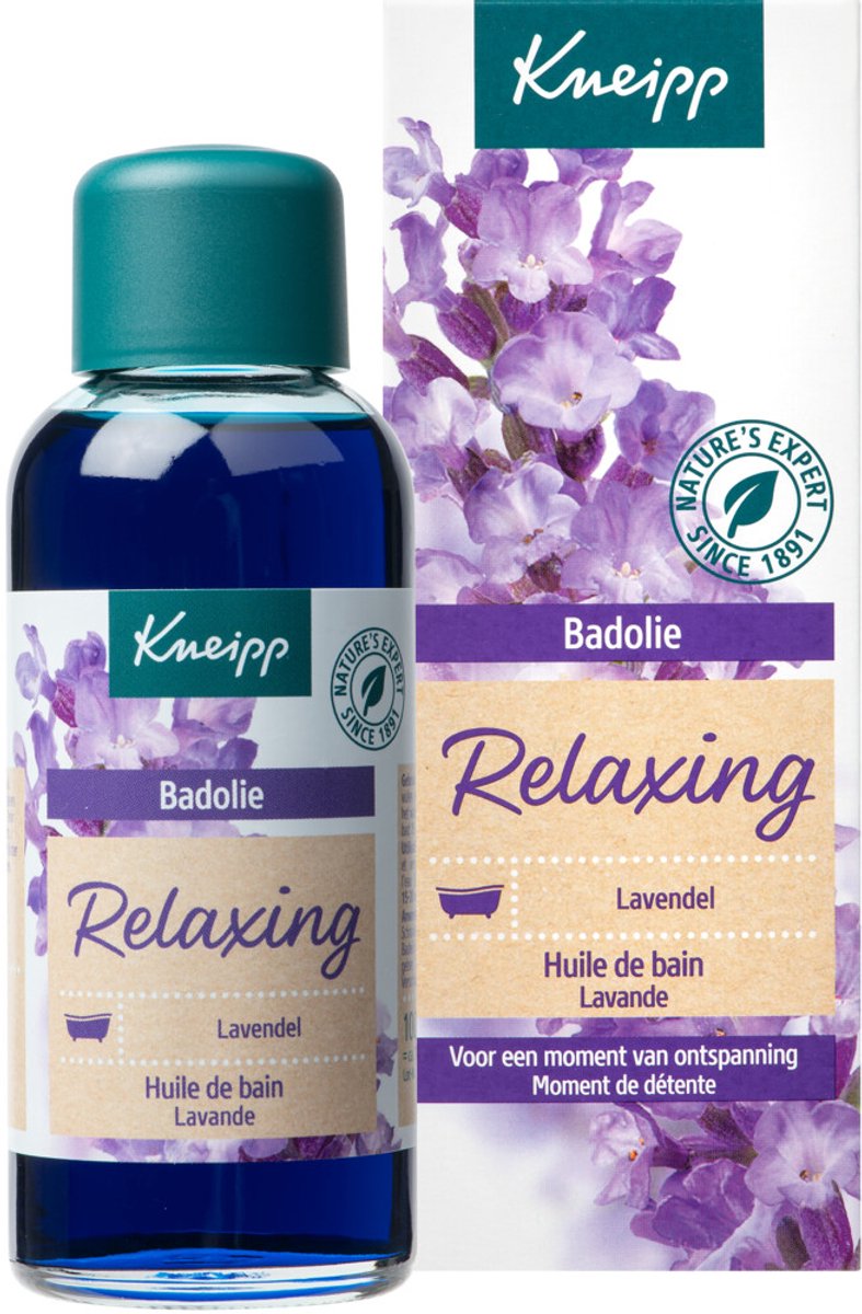 Kneipp Badolie Relaxing Lavendel - 3 x 100 ml - Voordeelverpakking