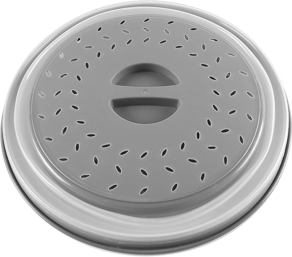 Food Lid Splash Guard - Compressible Microwave Oven met Stoomventilatie en Handvat