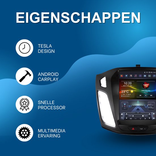 Ford Focus auto accessoires tot audio op auto accessoires online