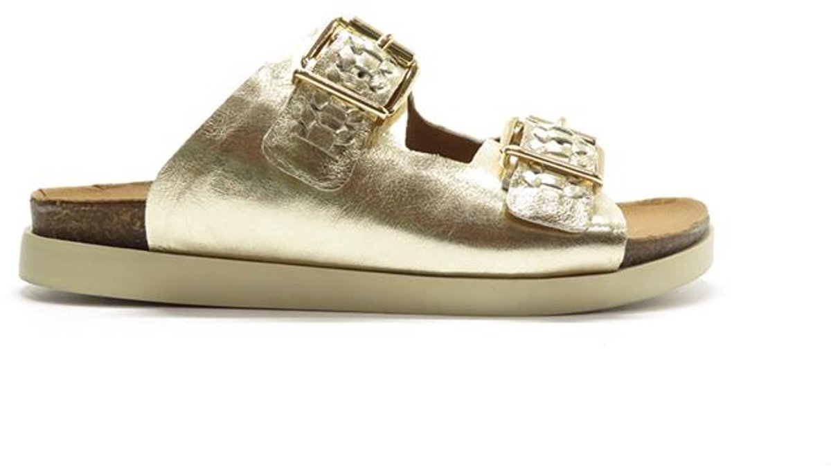Poelman Gold platino slipper LPSARAN-01POE2 Gold