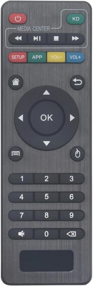 Vervangende afstandsbediening voor Android TV Box - Geschikt voor X96 Mini