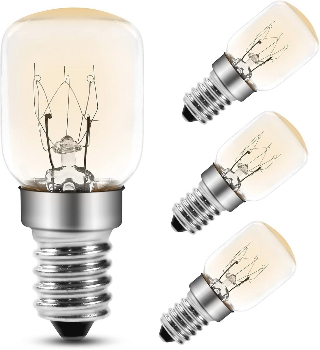 Ovenlamp 25W E14 T25 - Set van 4
