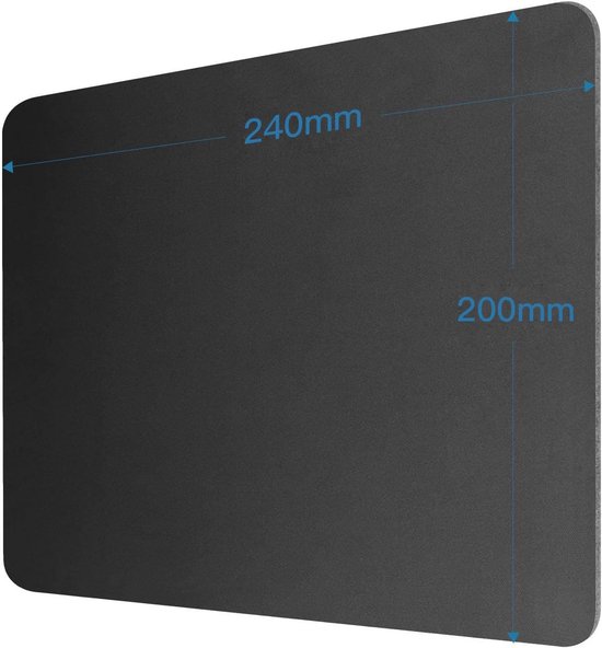 Comfortabele Gaming Muismat Antislip Zwart 200x240x2mm — afbeelding 5