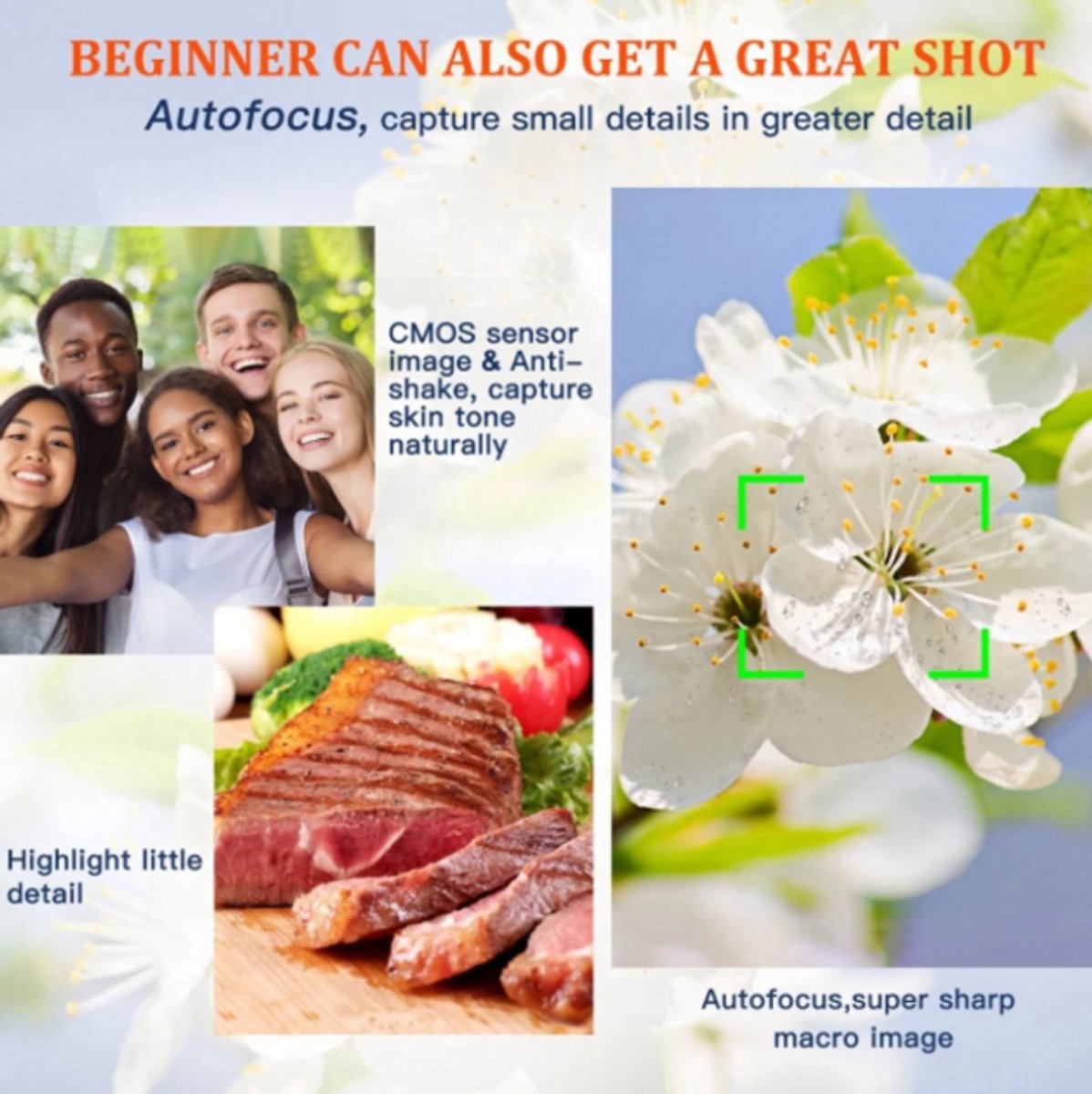 4K Vlogging Camera 48MP met Autofocus thumbnail 3