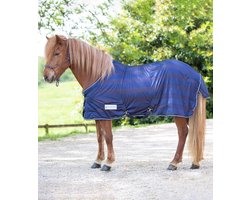 Vliegendeken voor Paard, Pony of Shetlander - Navy - Maat 125 cm (5'7")