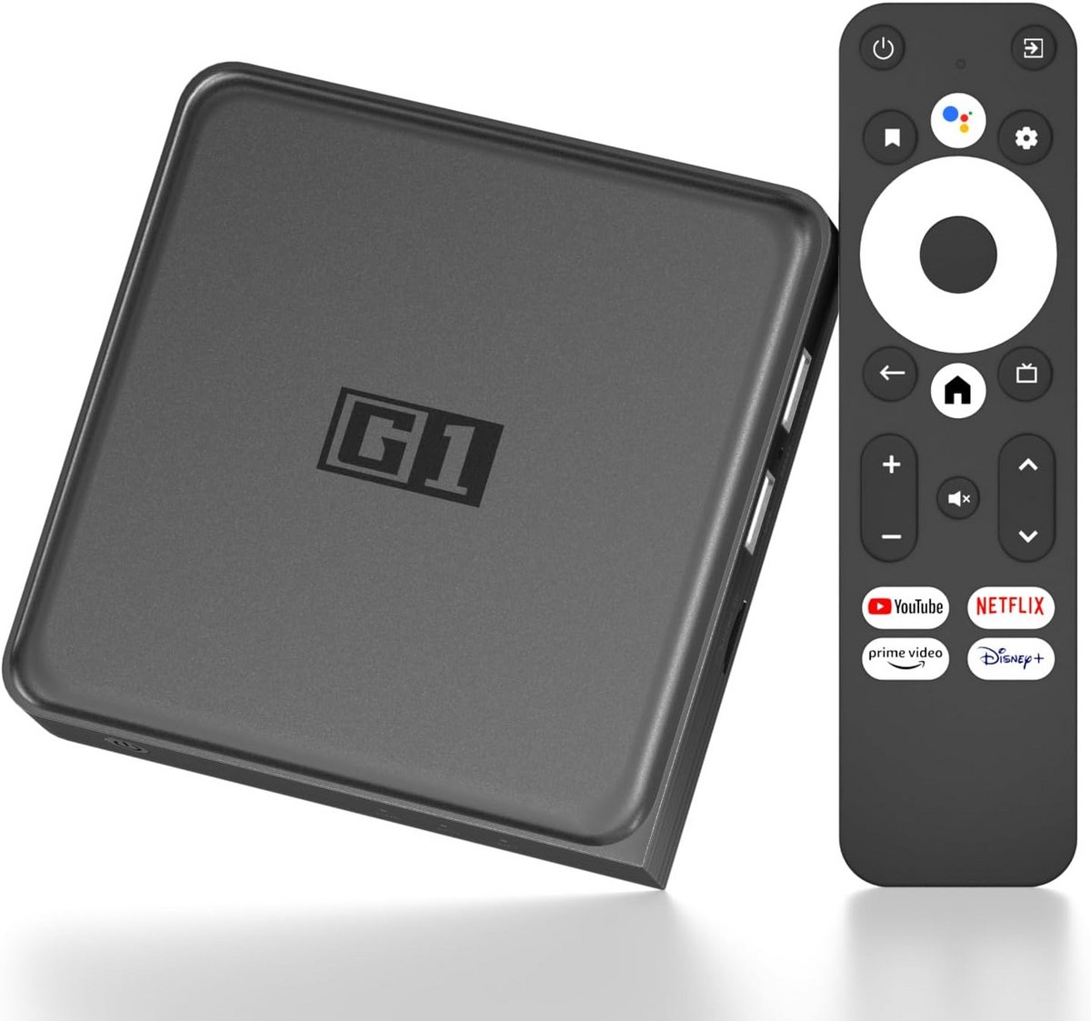 Smart TV Box Android 11.0 2024 met Netflix & Google Certificaat - 4GB/32GB - 4K HDR, Dolby Vision, Wi-Fi 6