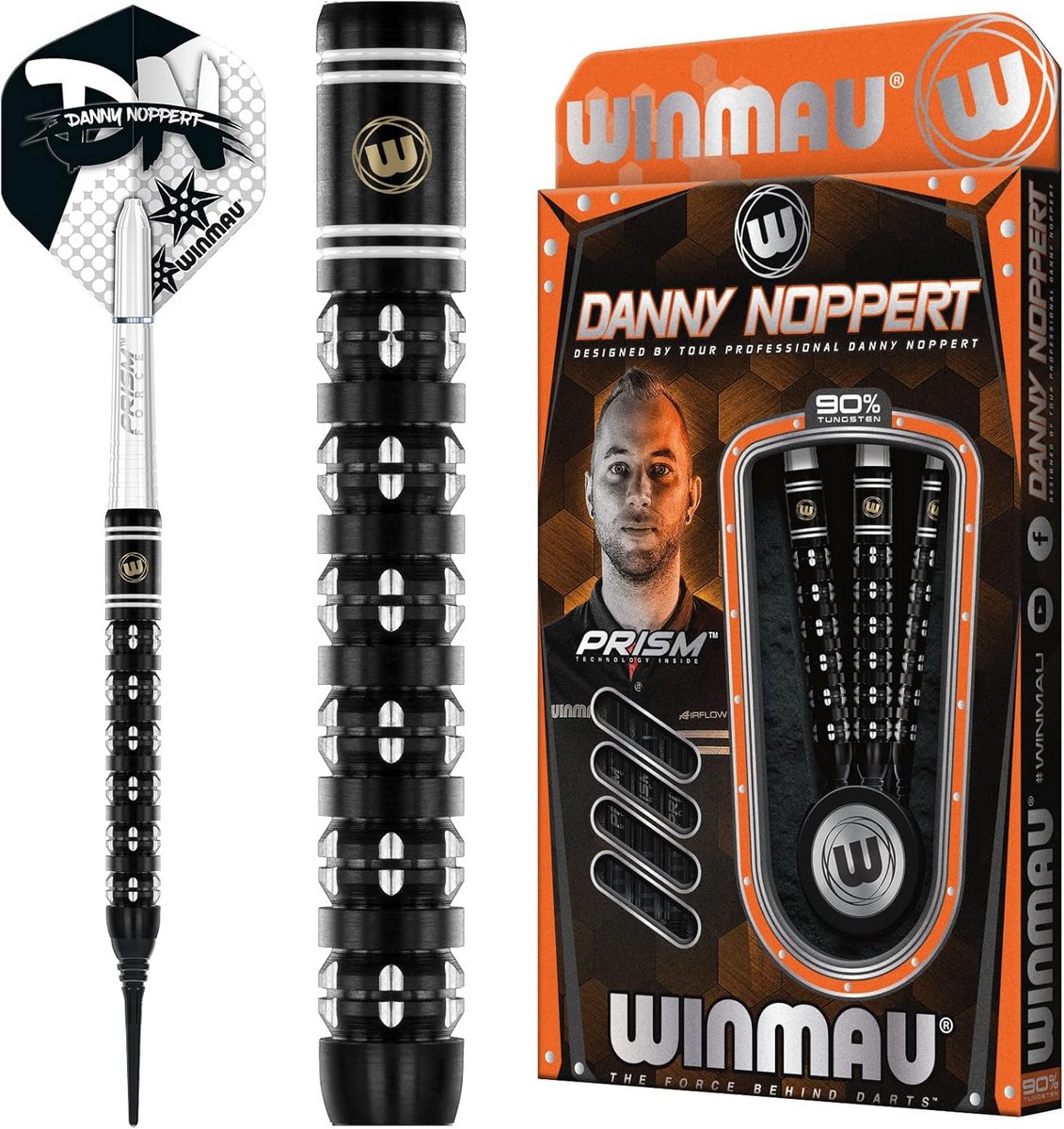 Professionele Softip Tungsten Darts Set - 20 Gram - Inclusief Flights en Stems