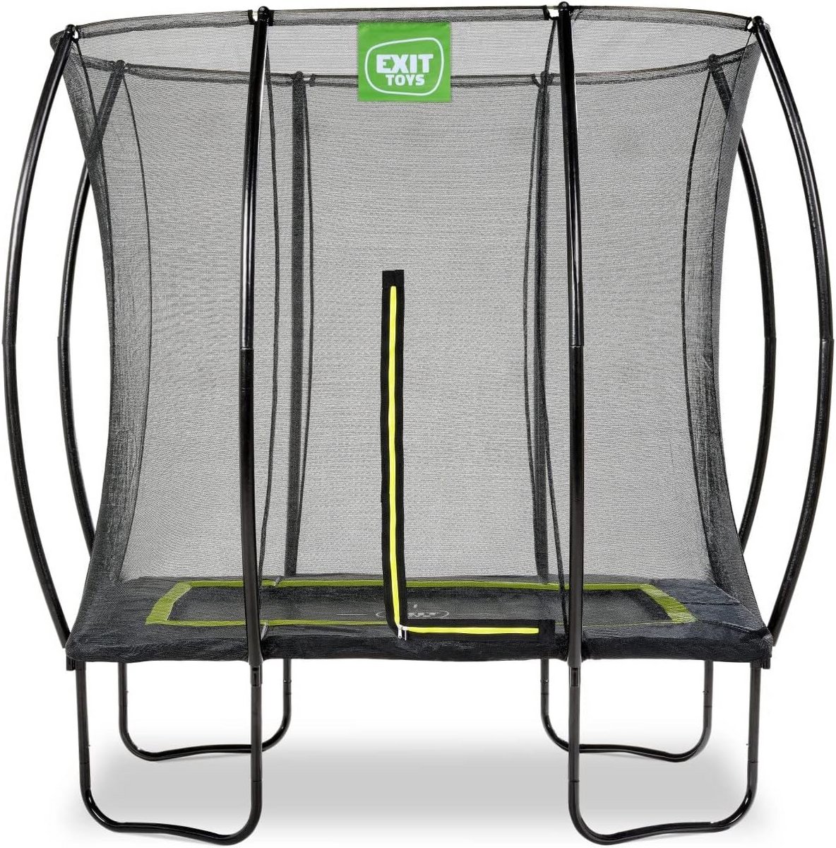 Ronde Vrijstaande Trampoline met Veiligheidsnet - Rechthoekig Tuinmodel
