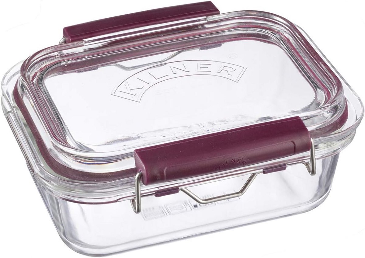 Luchtdichte Vershouddoos van Borosilicaatglas met Beugelsluiting - Oven & Vriezerbestendig