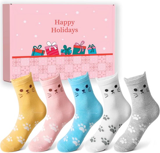 1/3/5 paar dames Lucky Elk sokken lot vakantiesfeer kerstsokken herfst winter warme sokken kerstcadeau kopen vanaf een prijs van 9.27