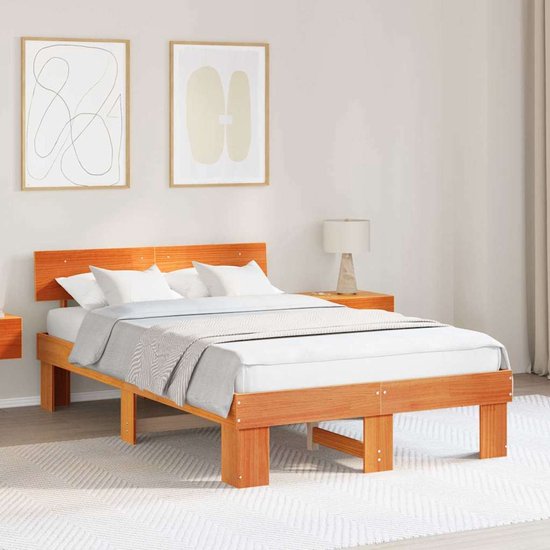 Uitschuifbed met opbergruimte - 90 x 190 of 174 x 190 cm - Wit - ALFIERO