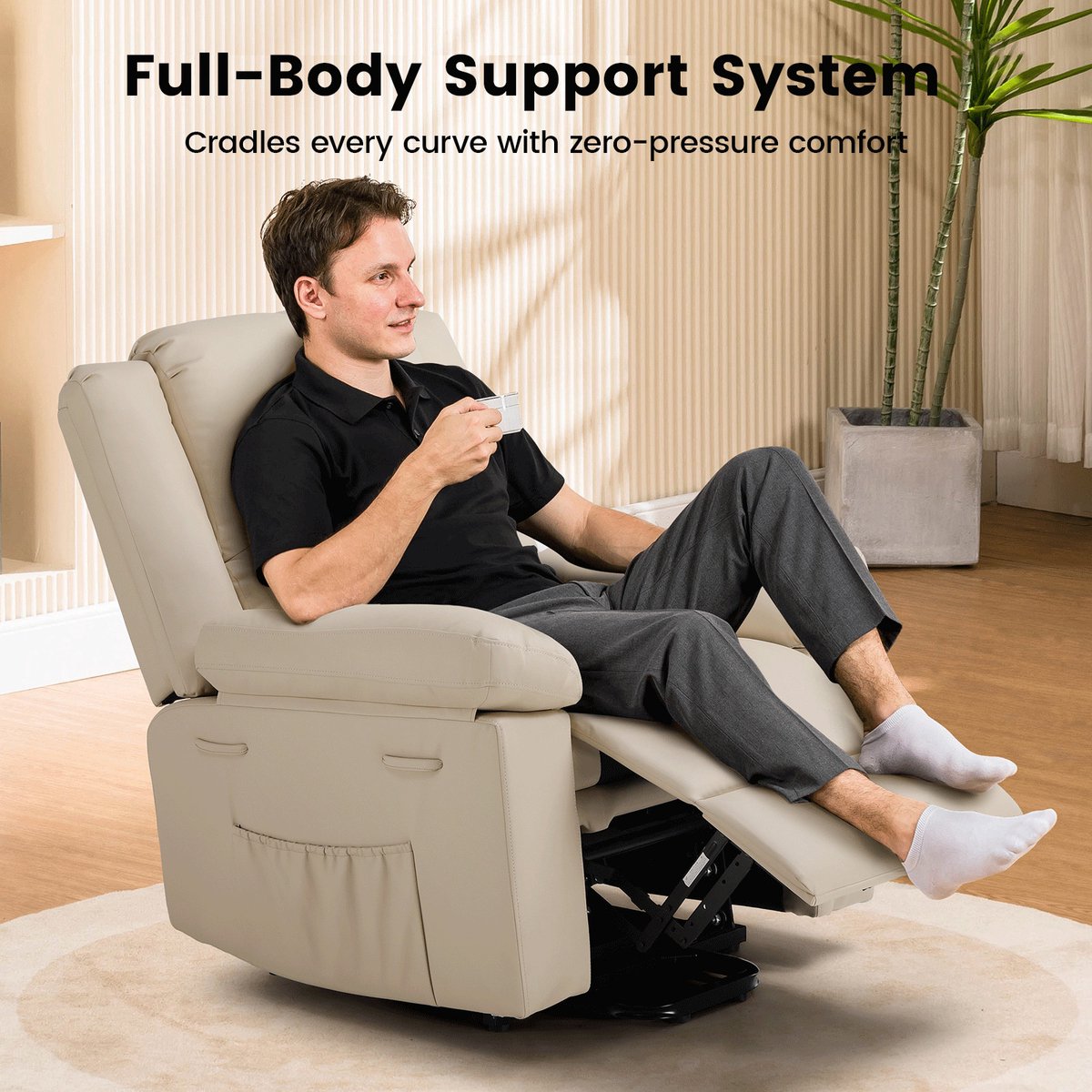 Elektrische Relaxstoel met Massage en - afbeelding 3