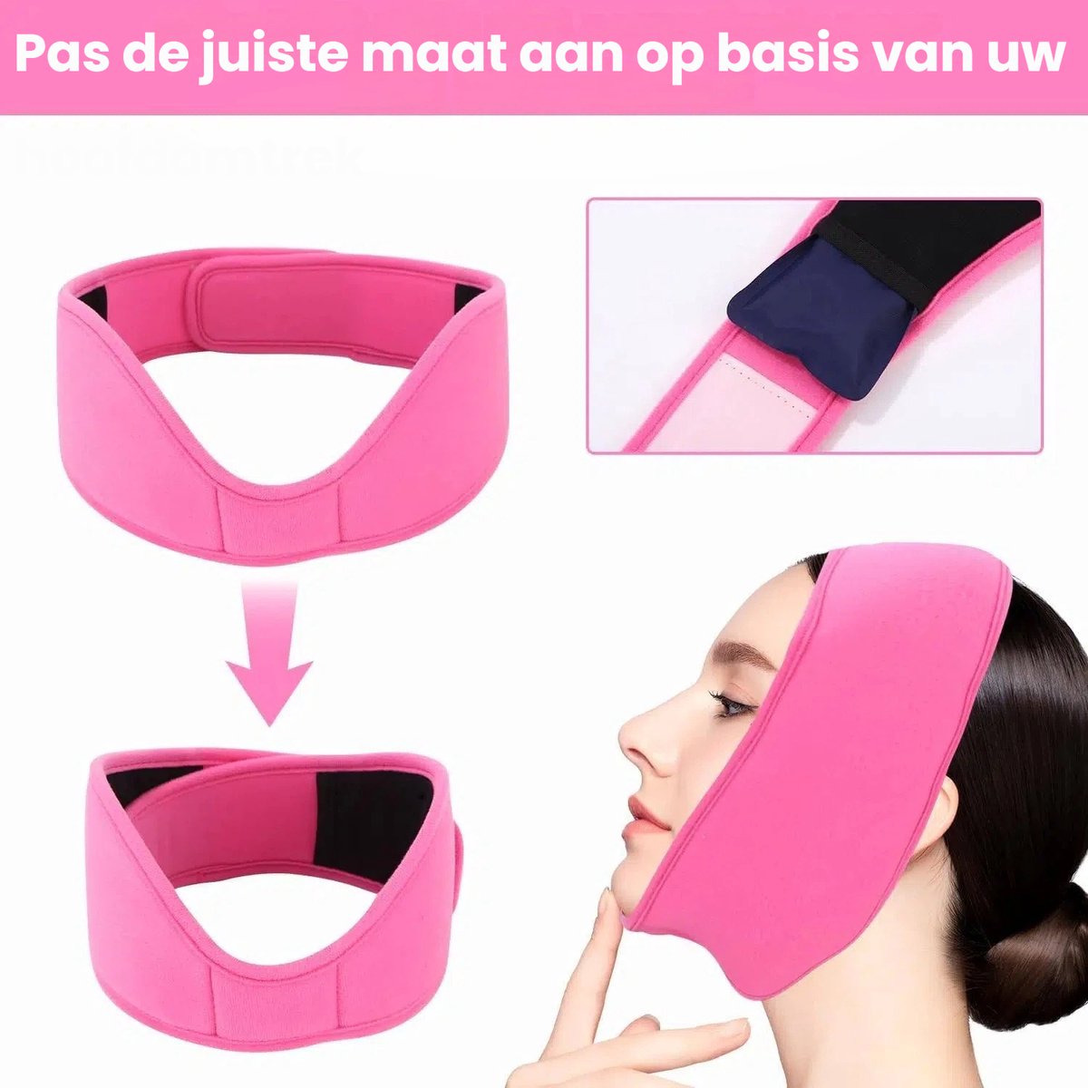 Koelkompressen en Koelpads voor Verstandskiezen - Koude en Warmte Therapie, 4 Stuks Gelpacks (Roze) — cadeau in Cadeau-ideeën - foto 2
