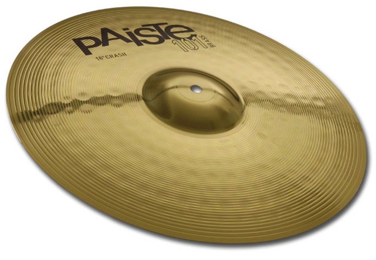 Paiste 101 Brass Cymbal Set universeel 14" HiHat, 16" Crash, 20" Ride - Bekken set