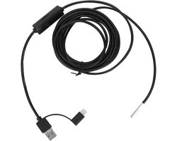 3 in 1 Endoscope - WiFi Borescope - Waterproof Snake Camera - Type C USB Mobile Phone - 3.9mm voor Borescopes en Fiberscopes