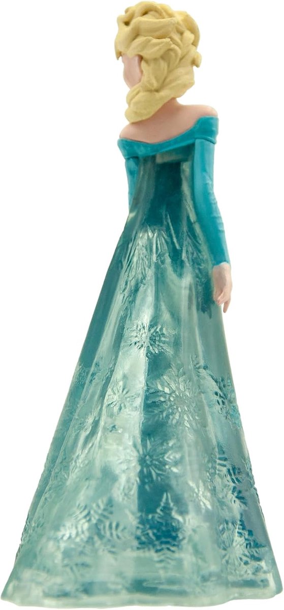 Bullyland 12961 – Speelfiguur en verzamelfiguur Elsa uit Frozen – ca. 11 cm – levensecht en detailrijk vormgegeven – ideaal als taartfiguur en klein cadeautje voor kinderen vanaf 3 jaar. — afbeelding 8