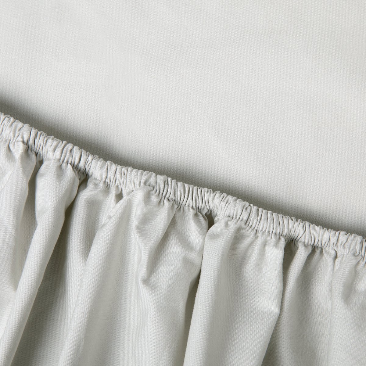 Kayori Shizu Splittopper Hoeslaken Perkal - 200x200cm - 200TC Hotelkwaliteit - Matrasdikte 12 cm - Zilvergrijs