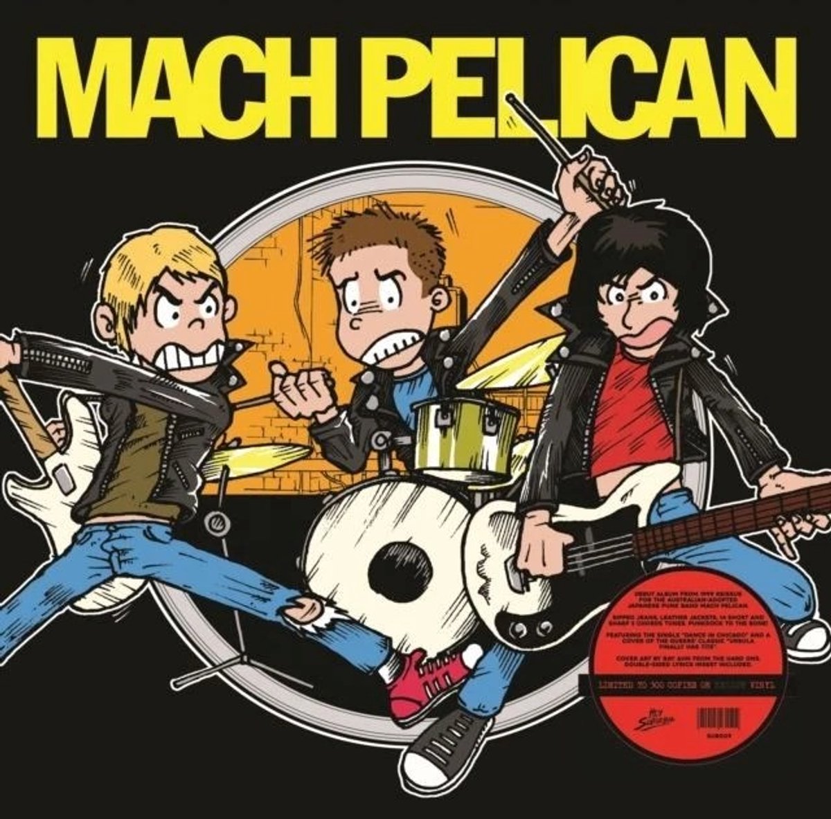 Mach Pelican - Mach Pelican (LP) (Coloured Vinyl)