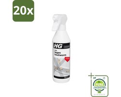 20 x HG X - Tegen Houtworm - Eenvoudige Bestrijding - 500 ml - Grootverpakking - Houtworm Bestrijding - Houtworm Spray - Hout Bescherming - Houtworm Preventie - Houtworm Behandeling