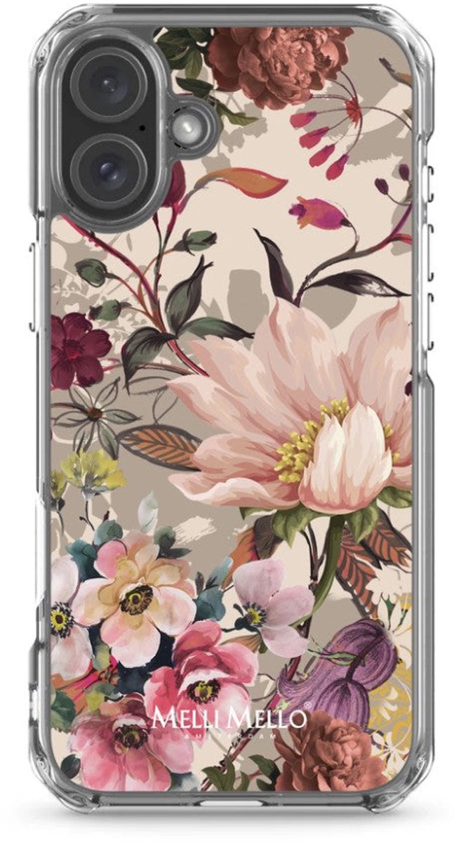 Melli Mello Telefoonhoesje Vintage Palm (Soft case) - Apple iPhone 16 Plus