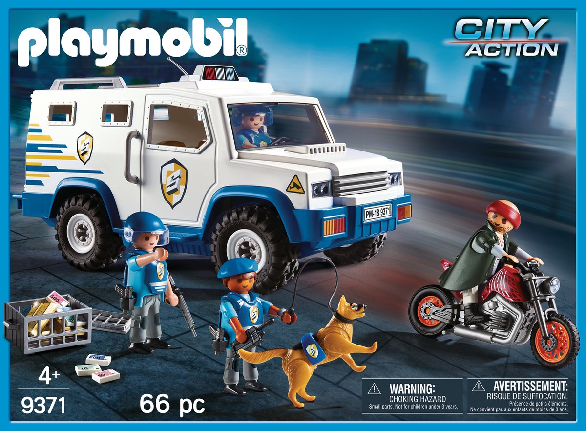 PLAYMOBIL Geldtransport - 9371 — afbeelding 3