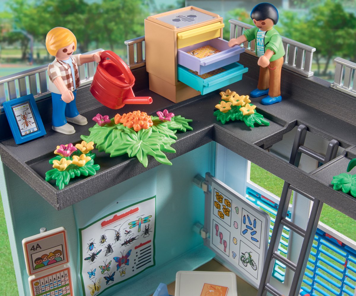 PLAYMOBIL City Life Grote school - 71327 — afbeelding 6